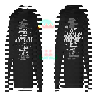 The Lunch Lady Elf Christmas Matching Family Group Long Sleeve T-Shirt | Seseable FR