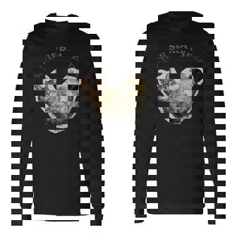 Lying Cat 長袖Tシャツ - Kawaiitshirt