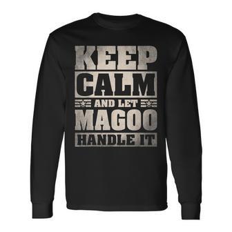 Magoo Name Personalized Magoo Last Name Long Sleeve T-Shirt - Monsterry