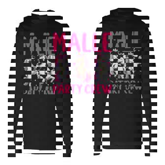 Malle Party Crew Gruppen Motiv Einhorn Party Urlaub Mallorca Langarmshirts - Geschenkecke