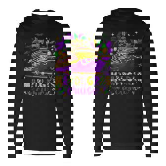 Mardi Gras Cruise Crew 2026 Trip New Orleans Family Matching Long Sleeve T-Shirt - Monsterry