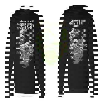 Matcha Grandeague Japonais Théert T-shirt à manches longues - Cadeauxyz