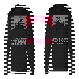 Mccollum Bull Skull Cute For Country Music Lover Long Sleeve T-Shirt - Thegiftio