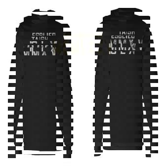 Mcmlxxv 1975年設立 ローマ数字。 長袖Tシャツ - Kawaiitshirt