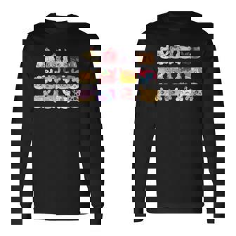 Meemeows Cats Long Sleeve T-Shirt | Seseable CA