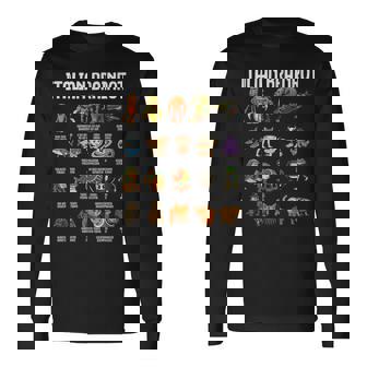 Meme Divertenti Brainrot Italiano Maglietta a maniche lunghe - Novitaregali