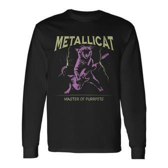 Metallicat Master Of Purrpets Long Sleeve T-Shirt - Thegiftio UK