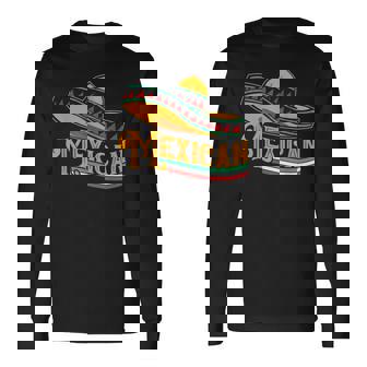 Mexicain Amoureux Mexique Pays Actuel T-shirt à manches longues - Cadeauxyz