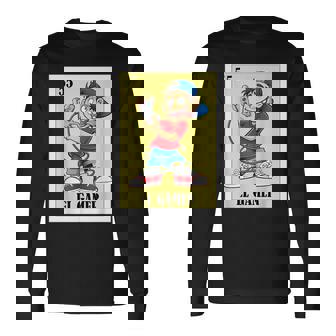 Mexican For Gamers El Gamer Long Sleeve T-Shirt | Mazezy