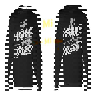 Mi Homme Mi Ricard Humour Apéro T-shirt à manches longues - Cadeauxyz