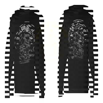 Mi Plan Jubilación Moto Motero Regalo Pensionista Biker Camiseta de manga larga - Regaloses