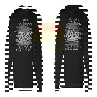 Mimi Like A Grandma Only Cooler Mother's Day Mimi Long Sleeve T-Shirt - Thegiftio