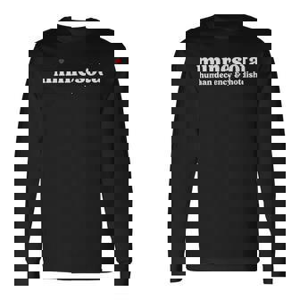 Minnesota Human Decency & Hotdish Human Rights Long Sleeve T-Shirt - Thegiftio