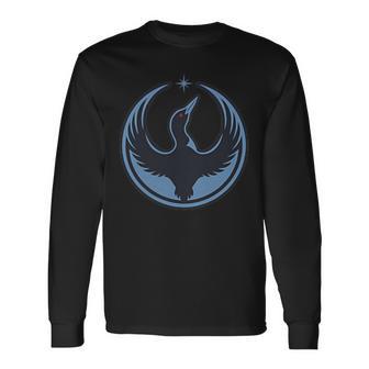 Minnesota Rebel Loon Alliance Symbol Mn Long Sleeve T-Shirt - Thegiftio UK