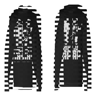 Mio Padre Tuo Padre Chef Maglietta a maniche lunghe - Novitaregali