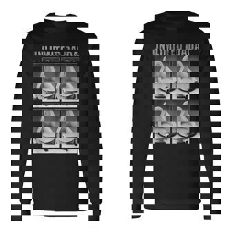 Modern Art Unlimited Data Dada Avant Garde Long Sleeve T-Shirt | Mazezy