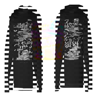 Mom Manager Of Mischief Mother's Day Magical Long Sleeve T-Shirt | Seseable CA