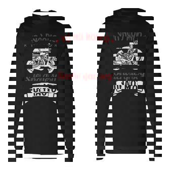 Motero Biker Regalos Motoristasueño Con Motos Camiseta de manga larga - Regaloses