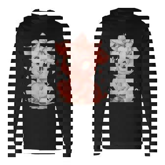 Motif Cochon Mignon Avec Cœur Pour Les Amoureux Des Animaux De La Ferme T-shirt à manches longues - Cadeauxyz