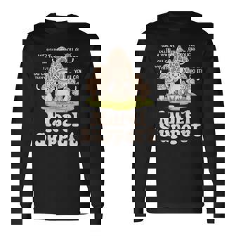 Mushroom Foraging Mycology Fungi Shroom Morel Hunting Long Sleeve T-Shirt | Mazezy