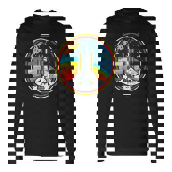 Navettepatialeintage Espace & Astronomie Astronaute T-shirt à manches longues - Cadeauxyz