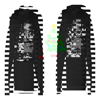 Navidad Árbol Golf X-Mas Golfista Camiseta de manga larga - Regaloses