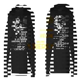 Ne Me Dérangez Pas Quand Je Pêche Bière Pêcheur Manche Longue T-shirt à manches longues - Cadeauxyz