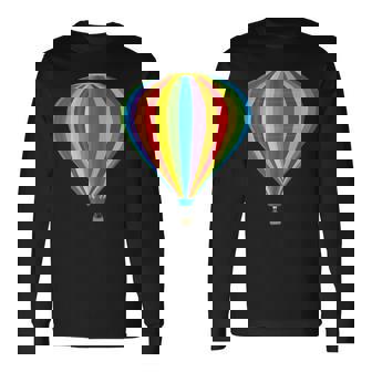 New Mexico Festival Hot Air Balloon Albuquerque Ballooning Long Sleeve T-Shirt | Mazezy