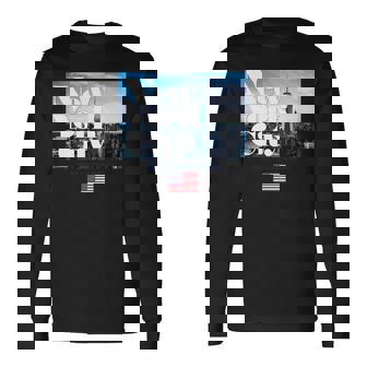 New York Citykyline Outfit New York New York City 長袖tシャツ 長袖Tシャツ - Kawaiitshirt