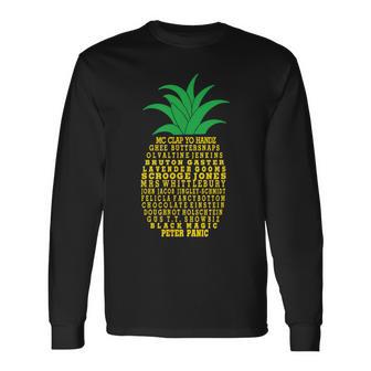 Nicknames Of Gus Vintage Psych Pineapple Harajuku Lover Long Sleeve T-Shirt - Thegiftio