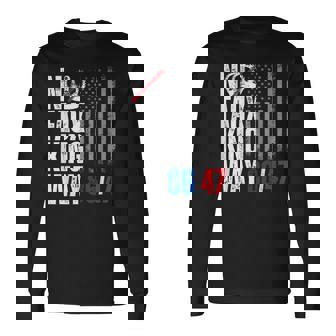 No Faux King Way 86 47 Long Sleeve T-Shirt | Seseable UK