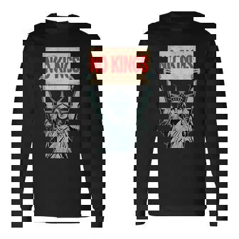 No Kings Statue Of Liberty Resist Long Sleeve T-Shirt | Mazezy