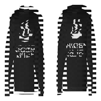 No Onsen No Life 温泉好き 長袖Tシャツ - Kawaiitshirt