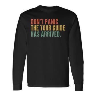Noe Asuste El Guía Turístico Ha Llegado Tour Guide Camiseta de manga larga - Regaloses