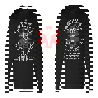 Do Not Pet Emotional Support Husband Couples Long Sleeve T-Shirt - Monsterry