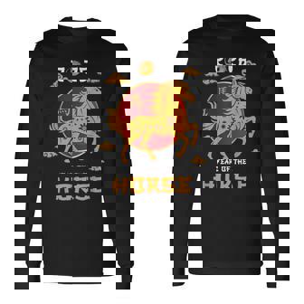 Nouvel An Chinois 2026 Année Du Cheval T-shirt à manches longues - Cadeauxyz