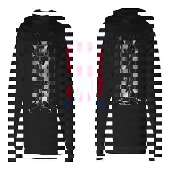 Number 9 Years Ice Hockey 9Th Birthday Long Sleeve T-Shirt | Mazezy