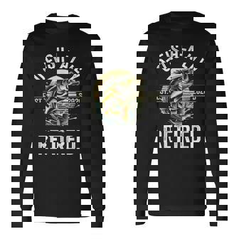 O-Fish-Ally Retired 2026 For Fisherman Fishing Retirement Long Sleeve T-Shirt | Seseable UK