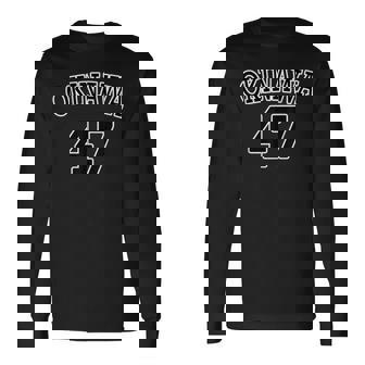 Okinawa 沖縄 47【アイラブ】ユニフォーム風【47都道府県】ジモtティ グッズ お土産 面白い かっこいい 長袖Tシャツ - Kawaiitshirt