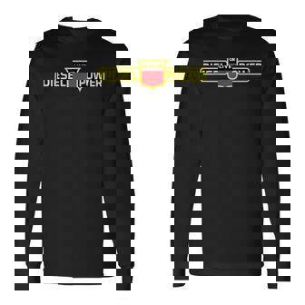 Oliver Tractor Diesel Power Tractor Vintage Long Sleeve T-Shirt | Seseable CA