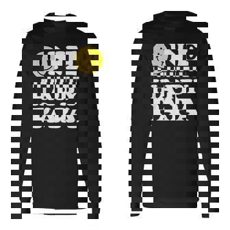 One Happy Dude Papa 1St Birthday Family Matching Long Sleeve T-Shirt - Thegiftio