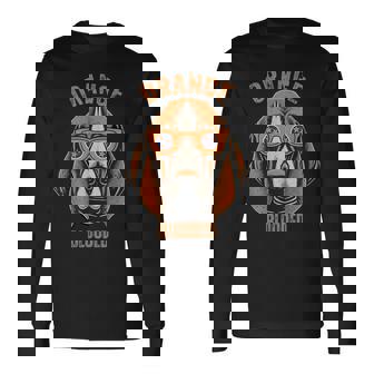 Orange Blooded Tennessee Hound Native Home Tn State Pride Long Sleeve T-Shirt | Mazezy