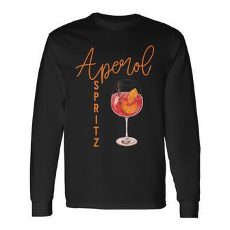 Orangepritz Aquarell Getränkommer Cocktail Geschenk Langarmshirts - Geschenkecke