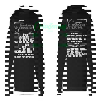 Orienteering Sports Strategy And Skill Come Together Long Sleeve T-Shirt | Mazezy