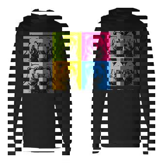 Oso Orgullo Orgullo Gay Bandera Del Orgullo Del Oso Gay Bandera Del Arco Iris Camiseta de manga larga - Regaloses