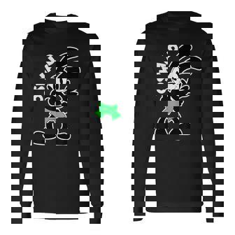 Oswald Rabbit Waving Hello Vintage Bunny Long Sleeve T-Shirt | Seseable FR