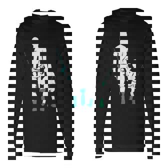 Padre Figlio Abbinamento Pescatore Maglietta a maniche lunghe - Novitaregali