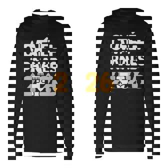 Padre Primerizo 2026 Papá Mamá Primeriza Pañales Camiseta de manga larga - Regaloses