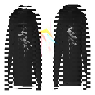 Pájaro Animal Zoo Arte Pájaro Camiseta de manga larga - Regaloses