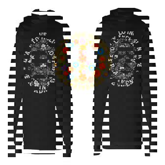 Peace Kindness Equality Love Hope Diversity Human Rights Long Sleeve T-Shirt | Seseable UK